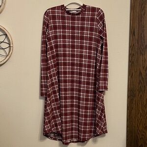 🌼4 for $20!🌼 REB & J Women’s Red Plaid Dress, Size Medium